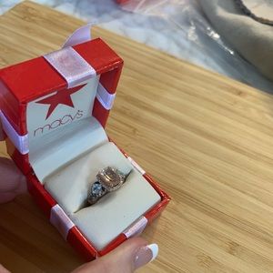 Le Vian rose gold morganite with chocolate diamonds